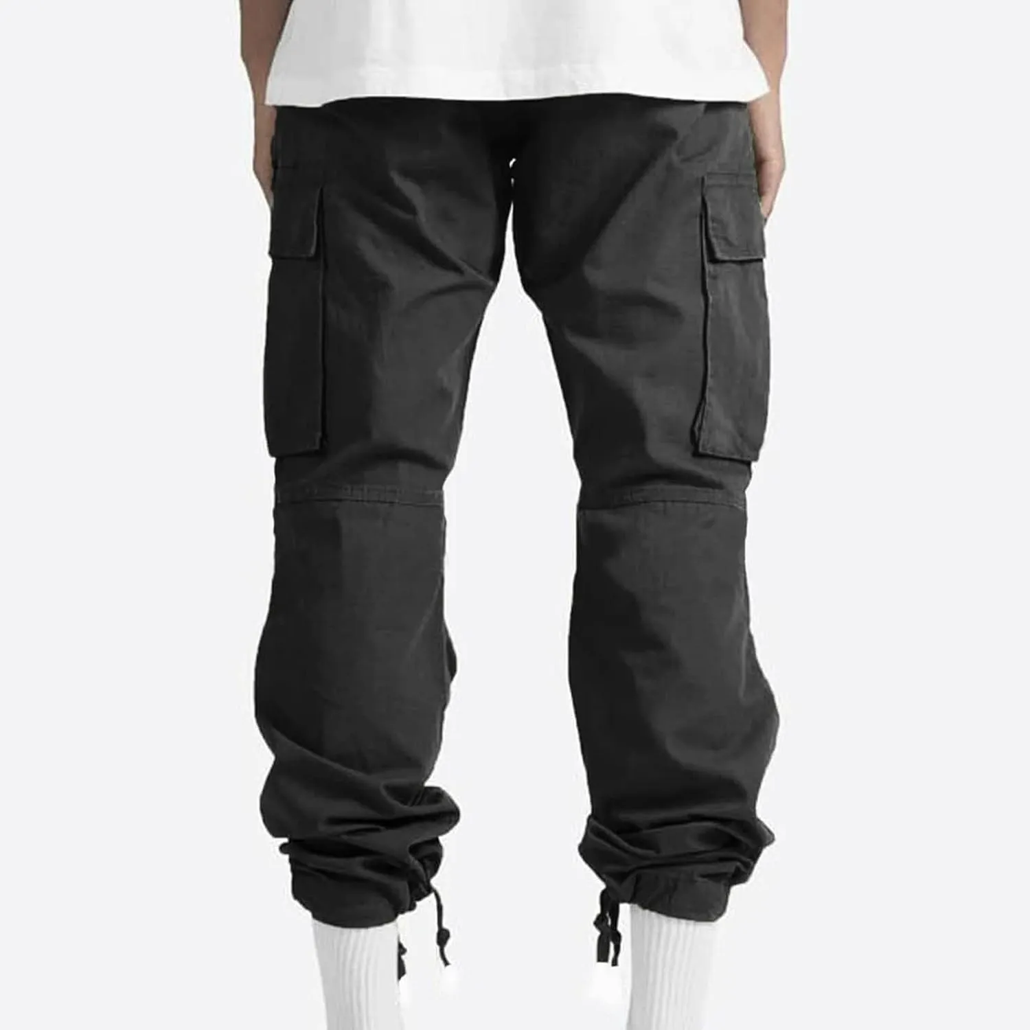 Cargo Pants for Men Casual Straight Leg Pants with Pockets Hiking Joggers Sweatpants Athletic Stretch Tactical Pants