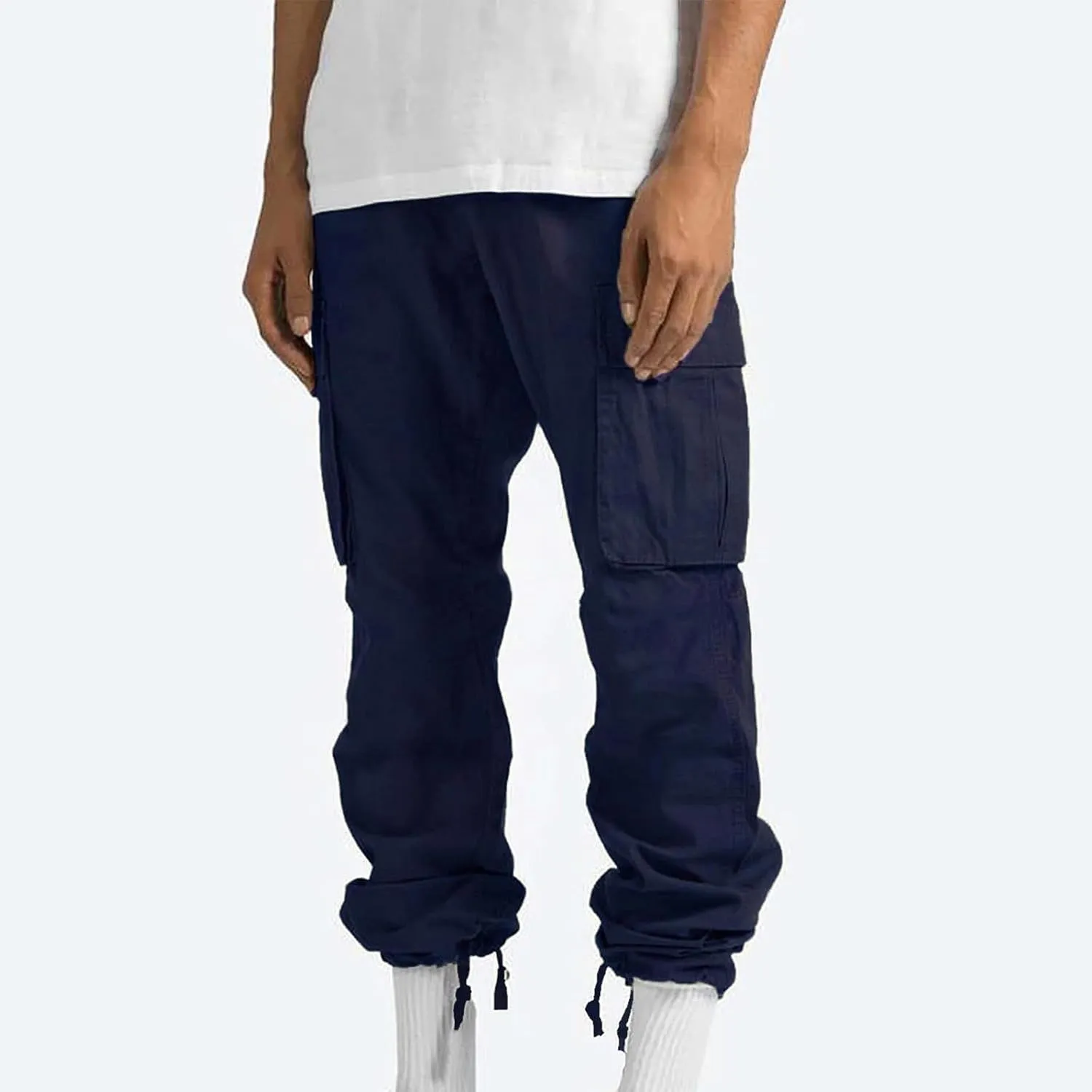 Cargo Pants for Men Casual Straight Leg Pants with Pockets Hiking Joggers Sweatpants Athletic Stretch Tactical Pants