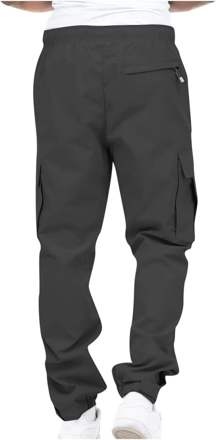 Cargo Pants Men Travel Camping Quick-Dry Tactical Pant Relaxed Fit Climbing Water-Resistant Vintage Camp Hiking Pant