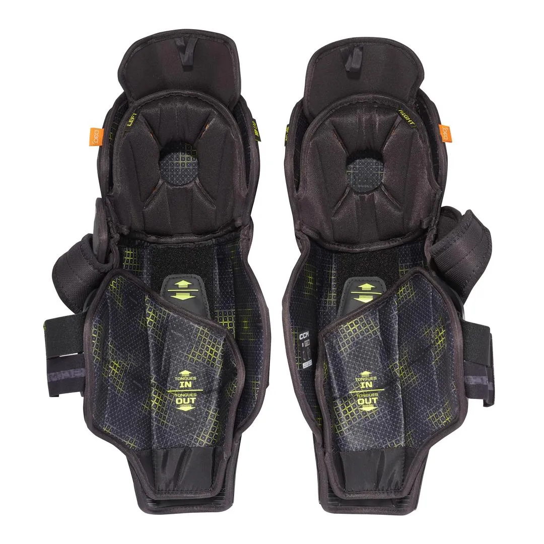 CCM Junior Tacks XF Pro Hockey Player Shin Guards