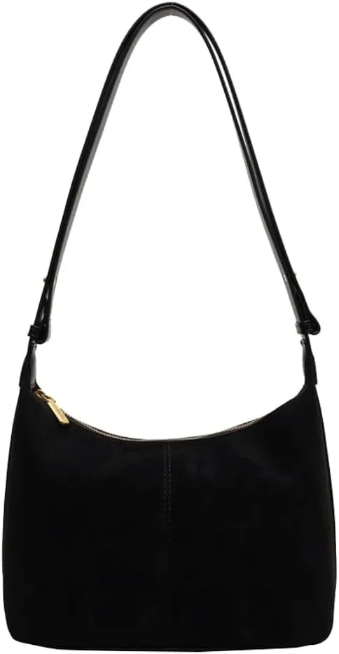 Chic Hobo Bags for Women Suede Sling Bags for Women Slouchy Shoulder Bag Crossbody Purses Handbags for Everyday Wear