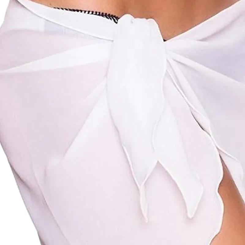 CHIFFON COVER UP BEACH SARONG