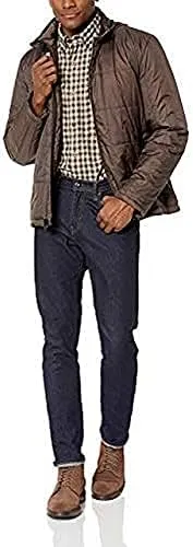 Cole Haan Men's Grid Quilted Nylon Jacket