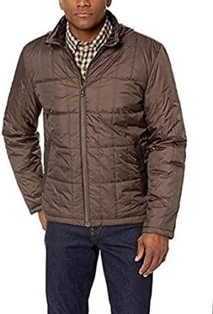 Cole Haan Men's Grid Quilted Nylon Jacket