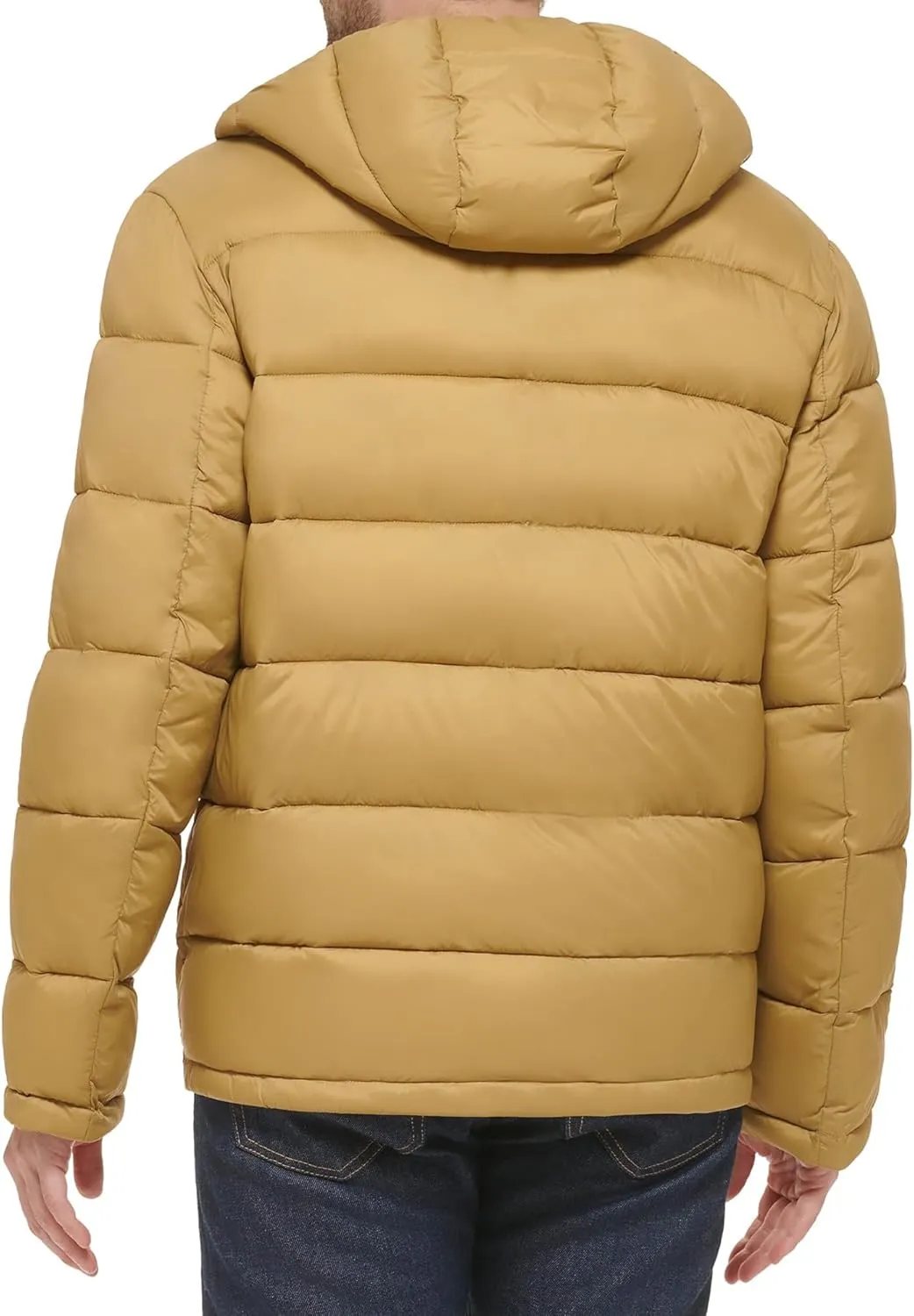 Cole Haan Men's Hooded Nylon Puffer Jacket