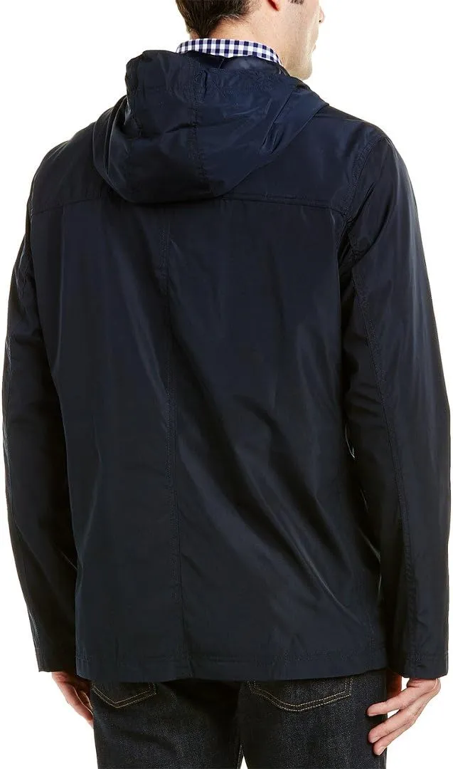 Cole Haan Men's Hooded Rain Jacket