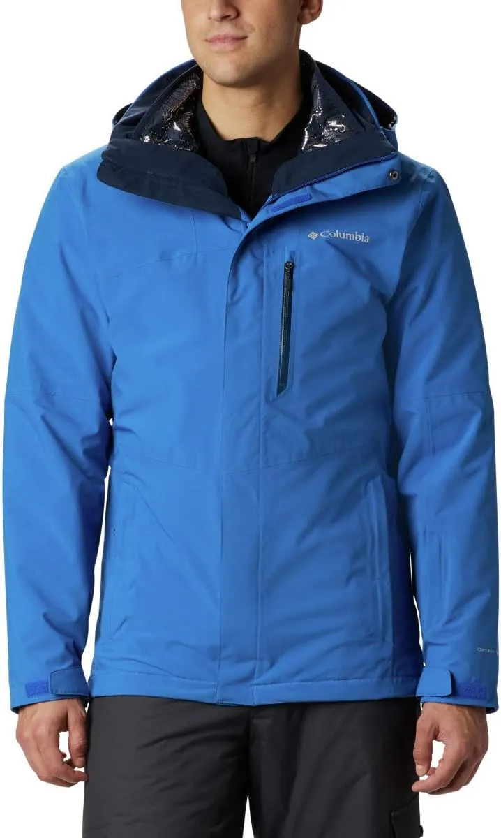 Columbia Mens Wild Card Interchange Jacket, Thermal Reflective Warmth