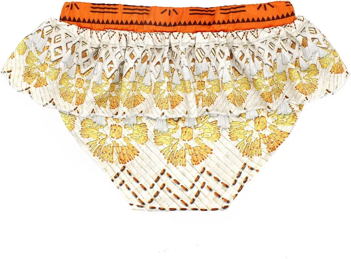COTRIO Bathing Suit Girls Swimsuits Two-Pieces Bikini Swimming Suit Tankini Swimwear for Birthday Party