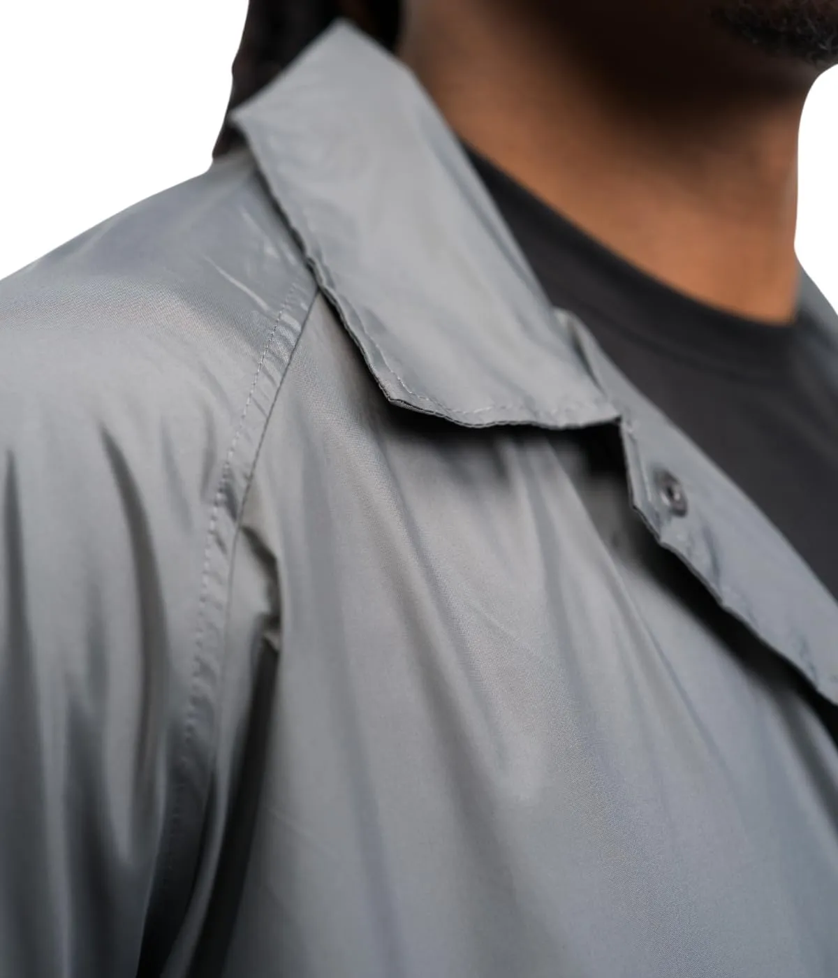 Cottonhood Coaches Jacket, Nylon Windbreaker for Men - Lightweight and Water-Resistant Coach Jacket