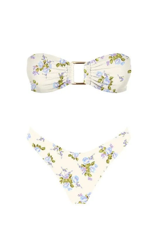 Cream Bora Bikini Set