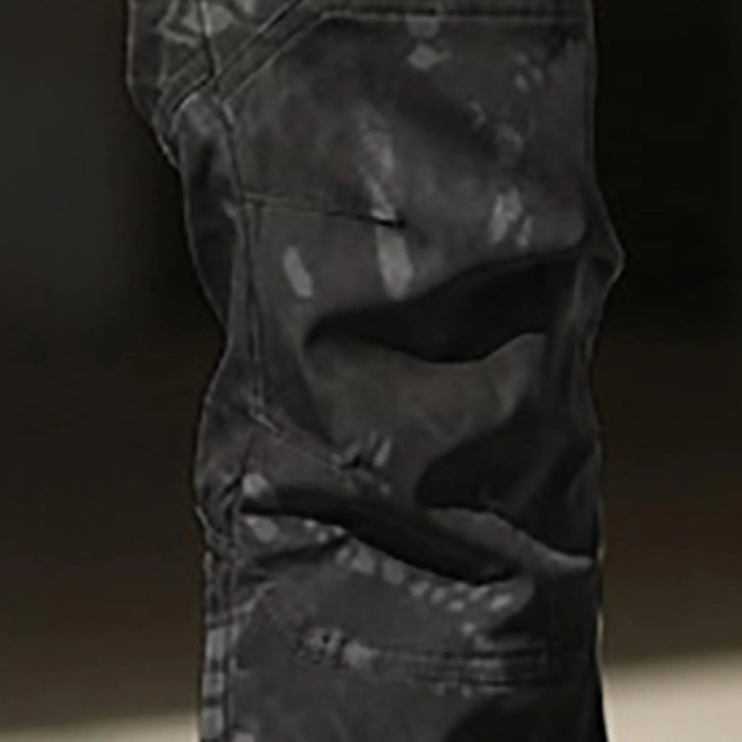 CRNTCEM Mens Camo Cargo Pants Straight Leg Army Combat Military Trousers Cotton Tactical Work Hunting Camouflage Pants
