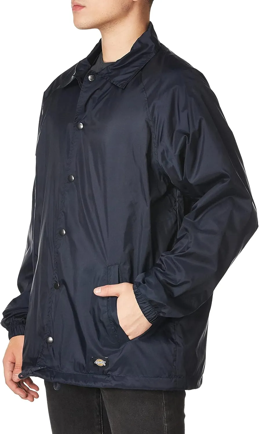 Dickies Men's Snap-Front Nylon Jacket