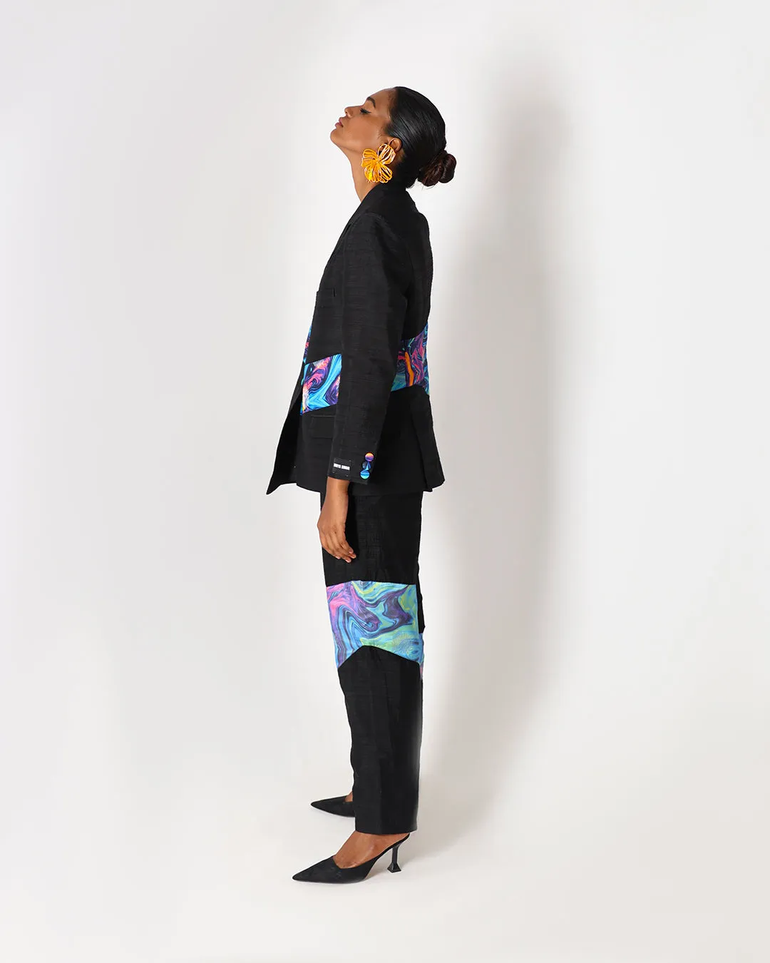 Doja Galaxy Silk Pant Suit