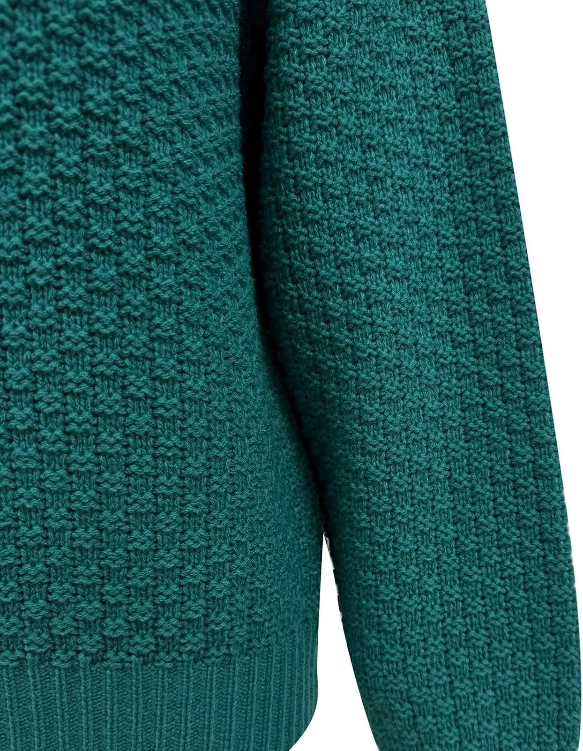 Fall Sweaters for Women Chunky Knit Turtleneck Solid Color Long Sleeve Casual Lightweight Soft Sweaters Tops