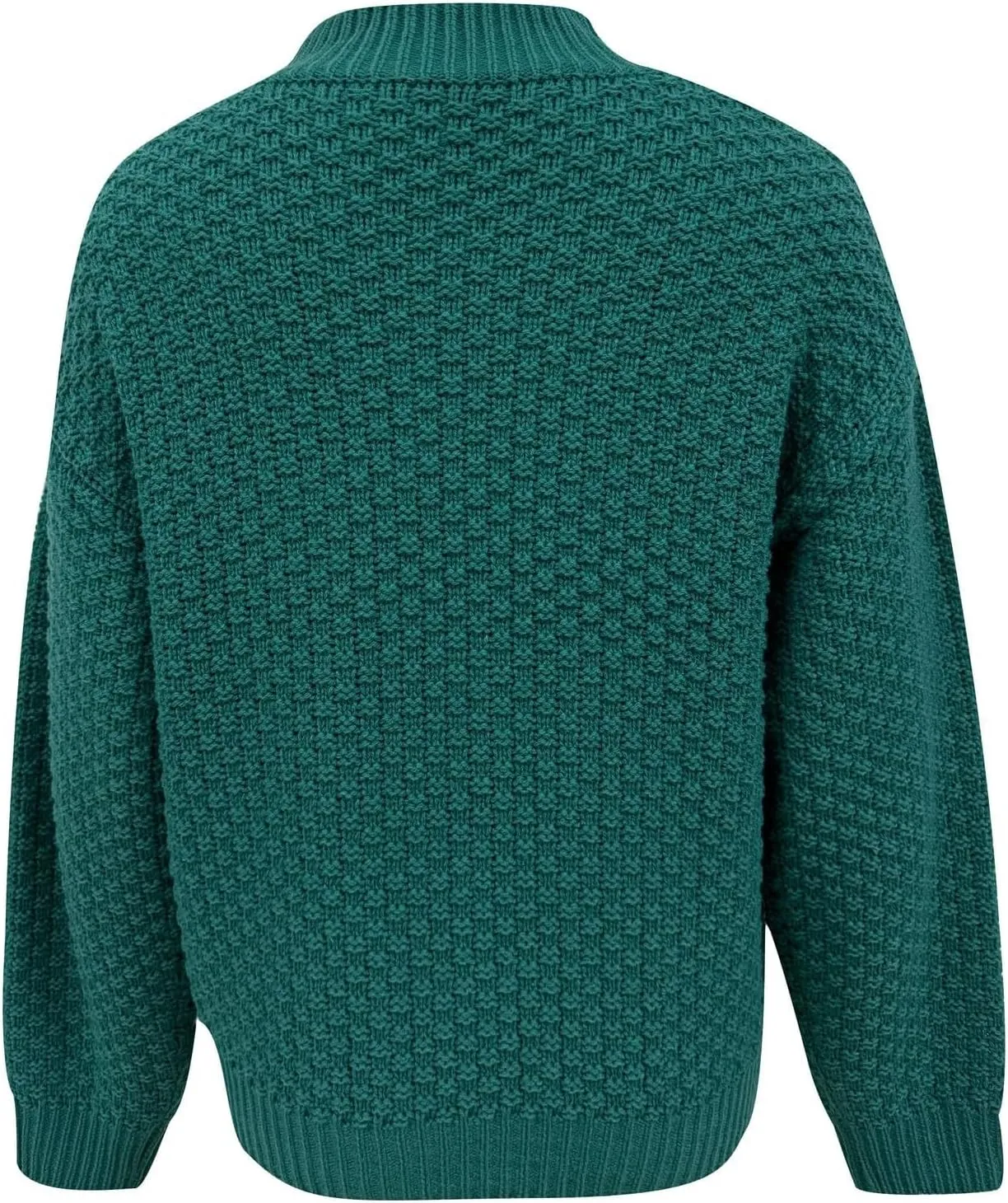 Fall Sweaters for Women Chunky Knit Turtleneck Solid Color Long Sleeve Casual Lightweight Soft Sweaters Tops