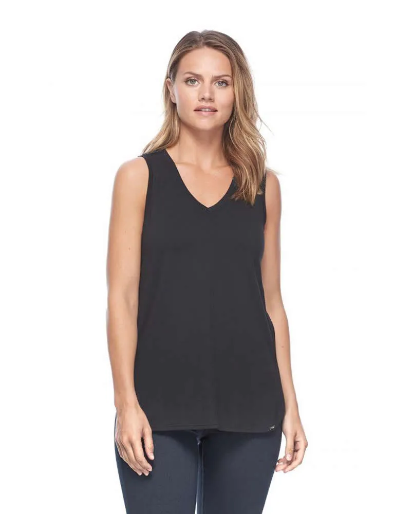 FDJ French Dressing V-Neck Cami Top Black 1933571