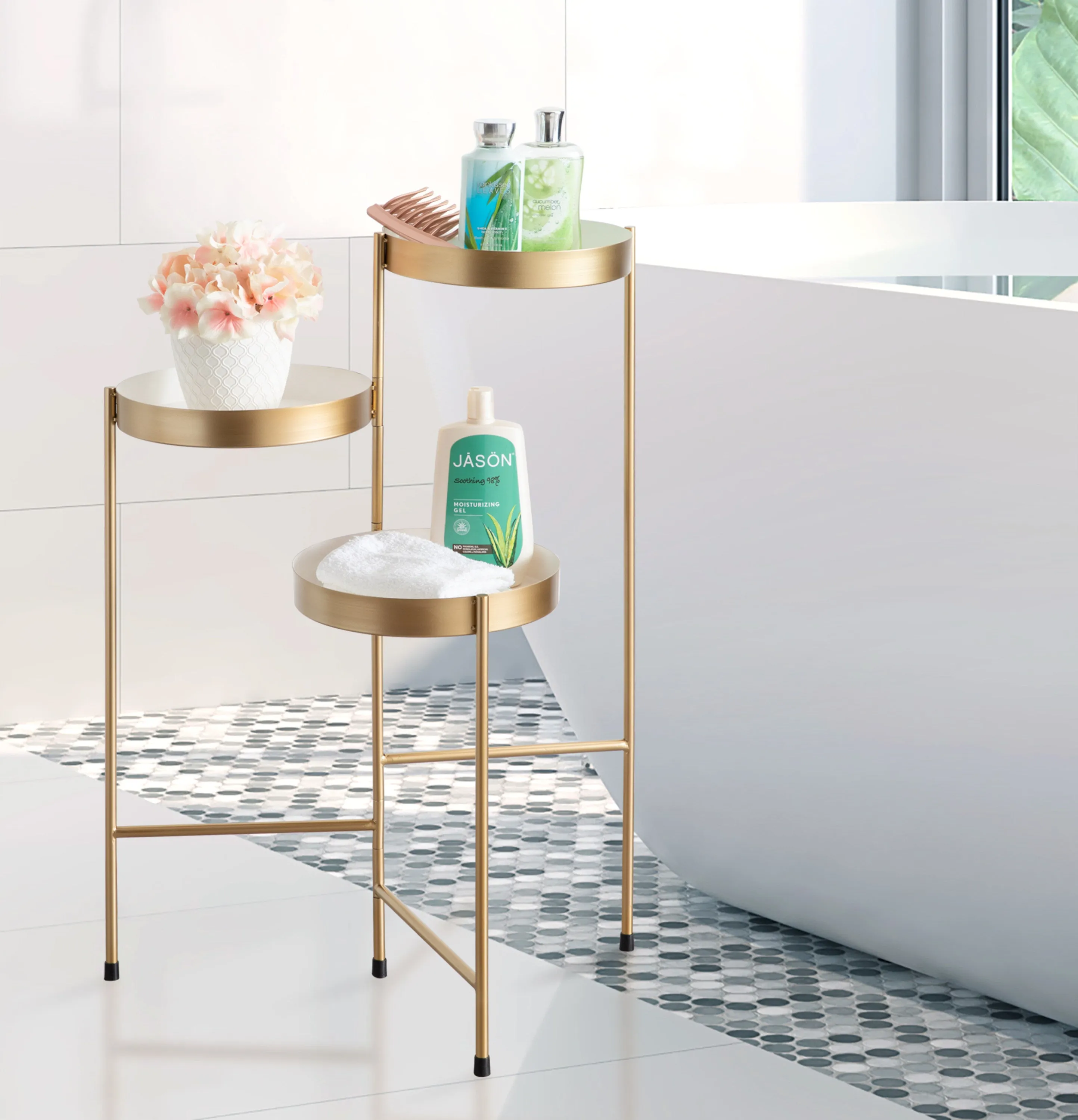 Finn Metal Tri-Level Plant Stand