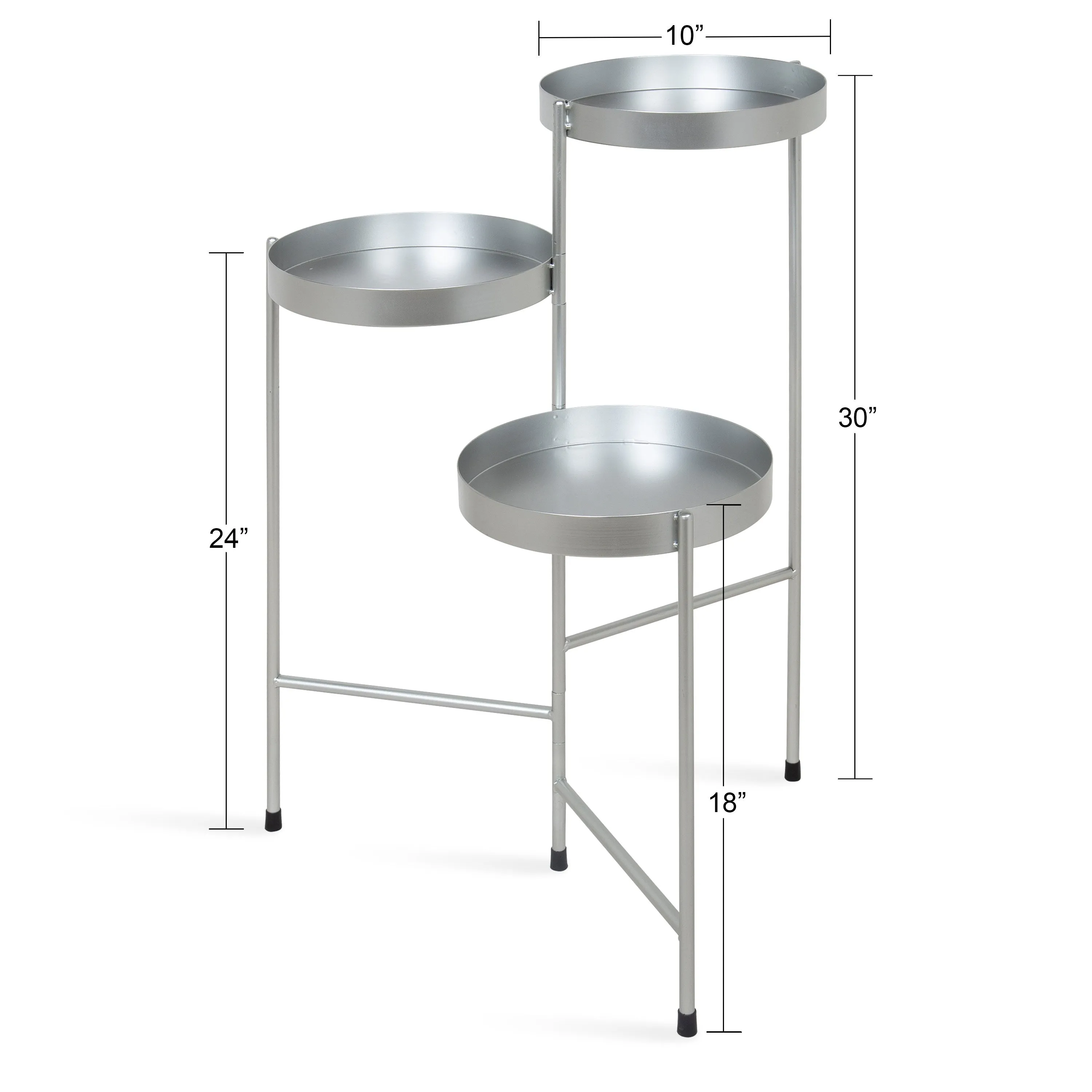 Finn Metal Tri-Level Plant Stand
