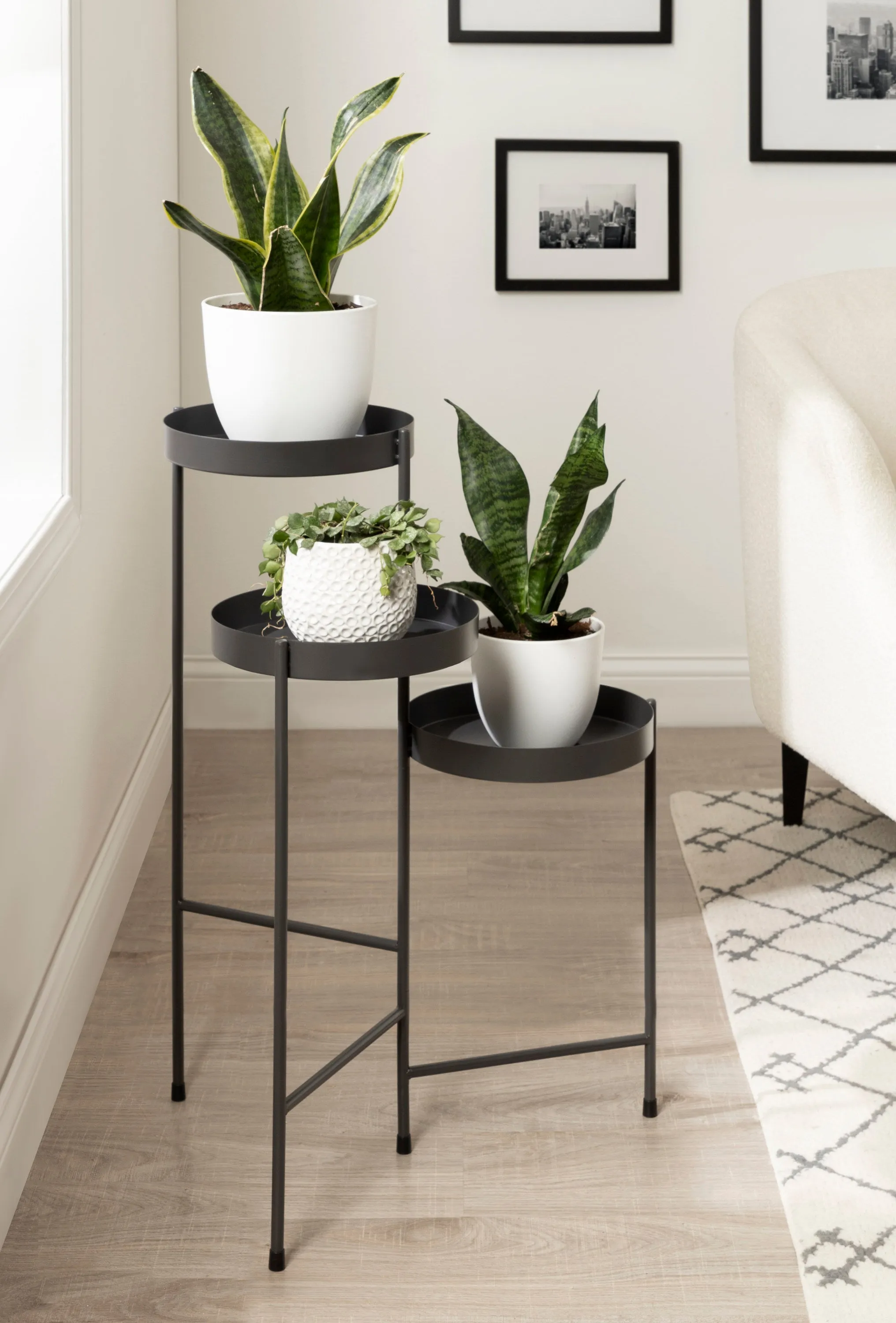 Finn Metal Tri-Level Plant Stand