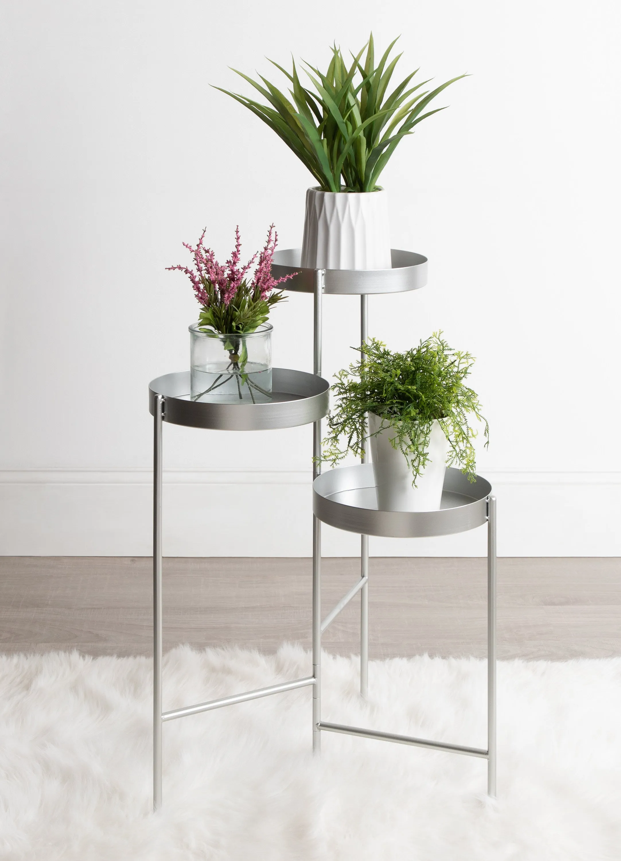 Finn Metal Tri-Level Plant Stand