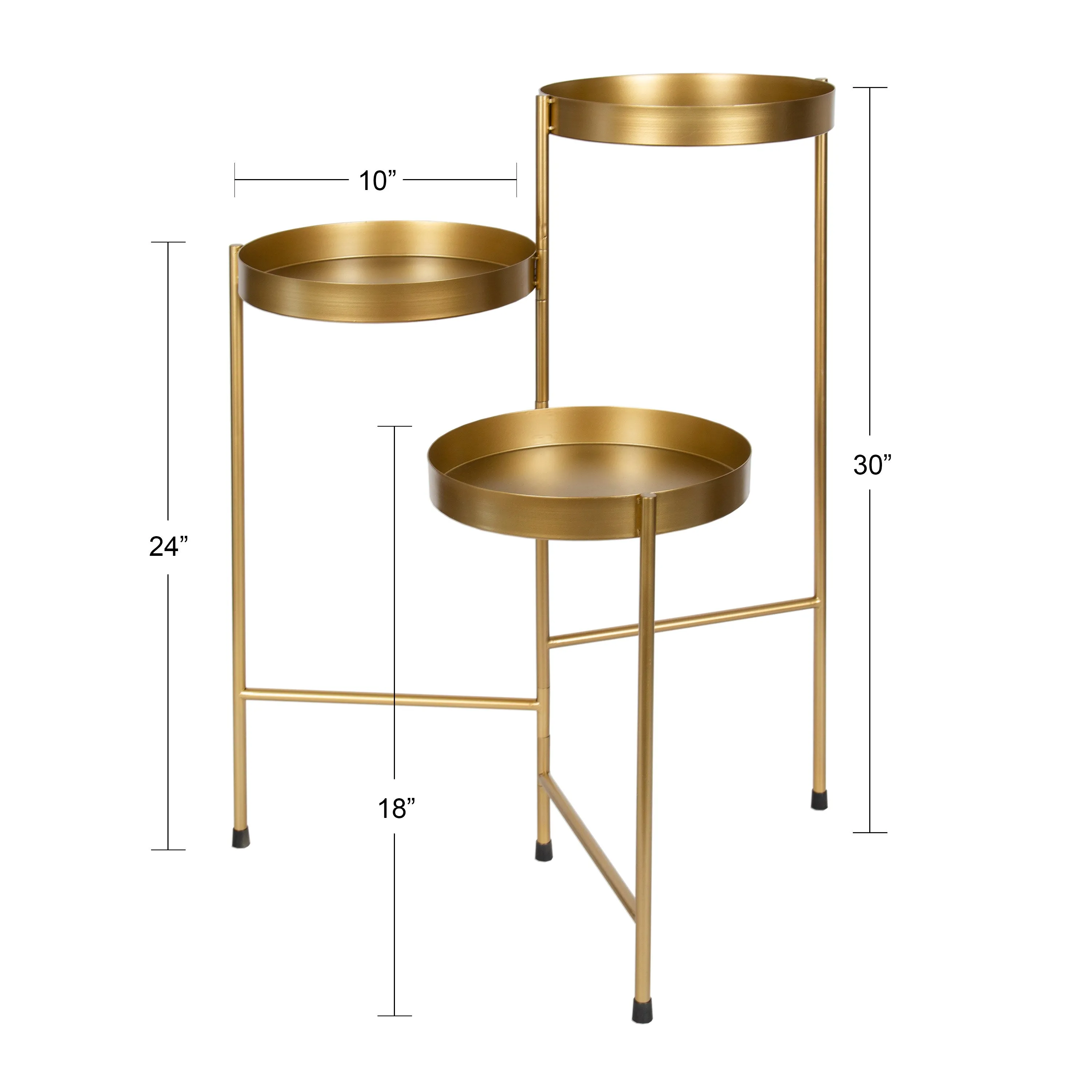 Finn Metal Tri-Level Plant Stand