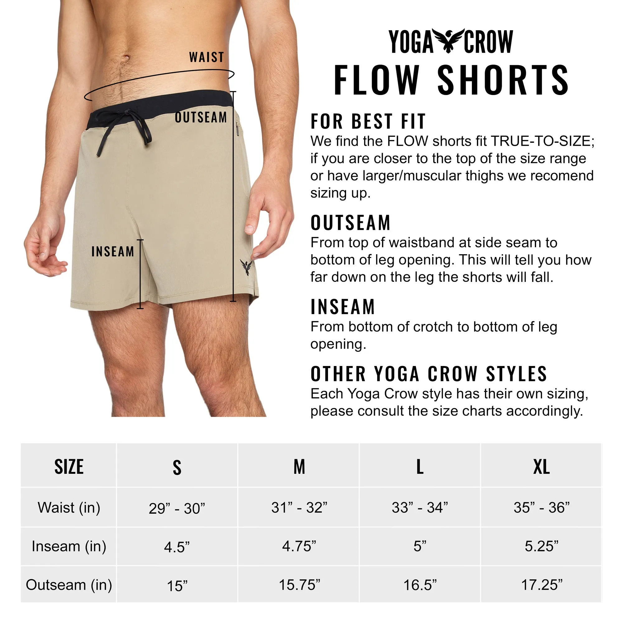 Flow Shorts - Khaki
