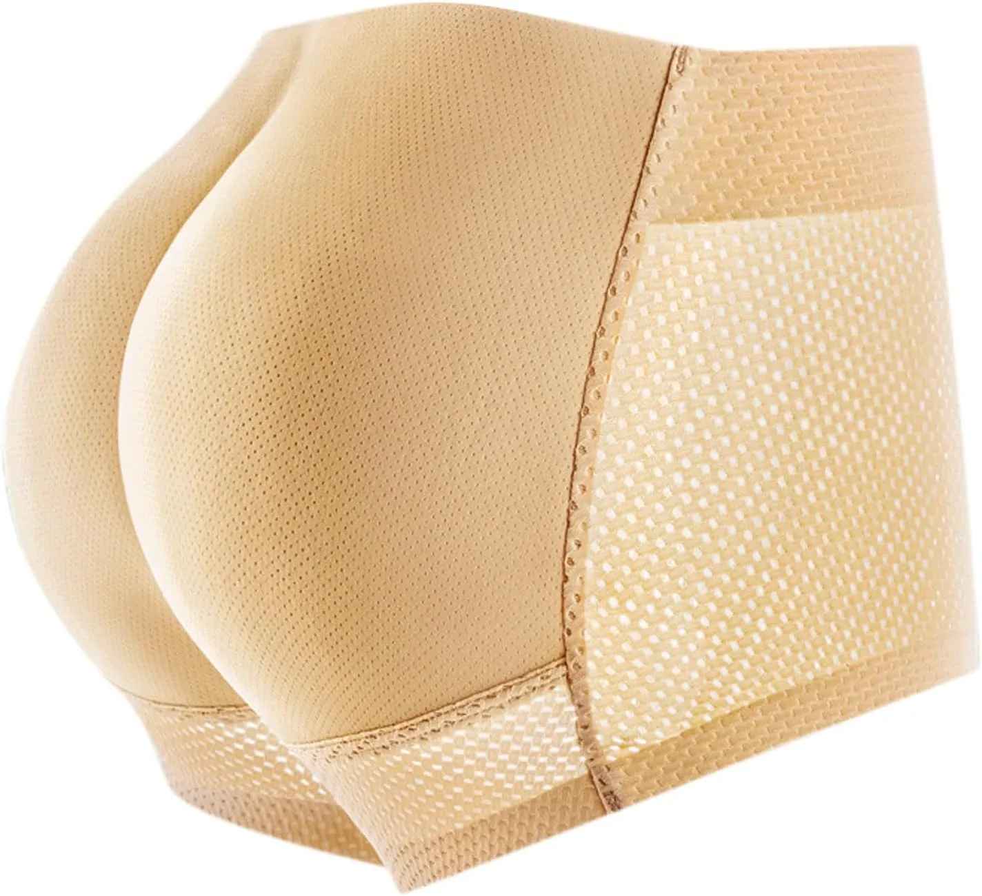 Fxbar Mens Underwear Padded Enhancing Butt Shapewear Mens Hip Lifting Mesh Boxer Briefs Breathable Soft Underpants