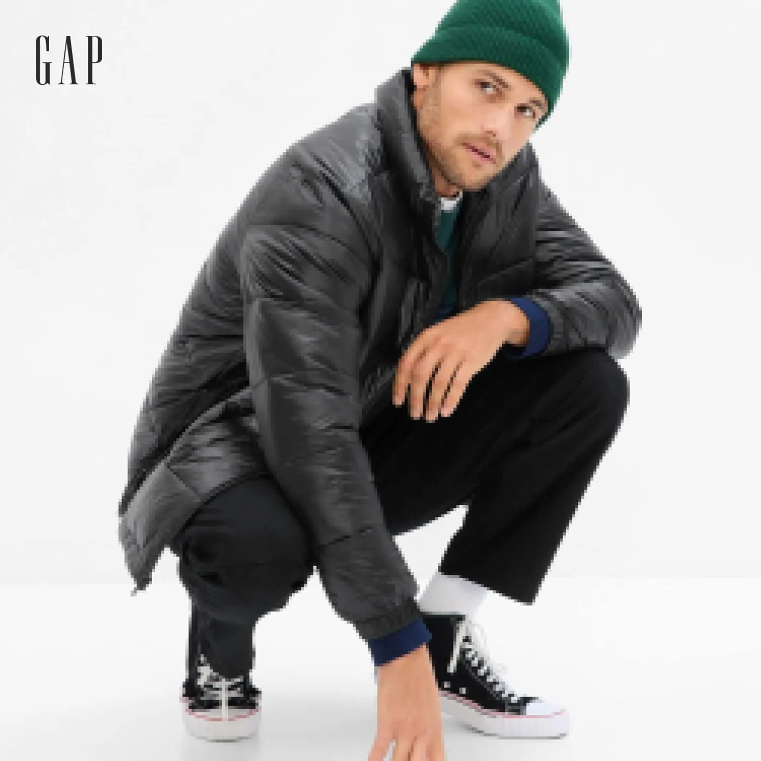 GAP Men's Midweight Puffer Jacket Coat