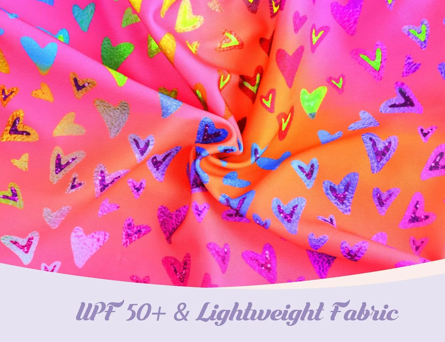 Girls Swimsuits Kids One Piece Sleeveless Swimwear Skirted Bathing Suit Summer Swim Dress with UPF 50  Sun Protection