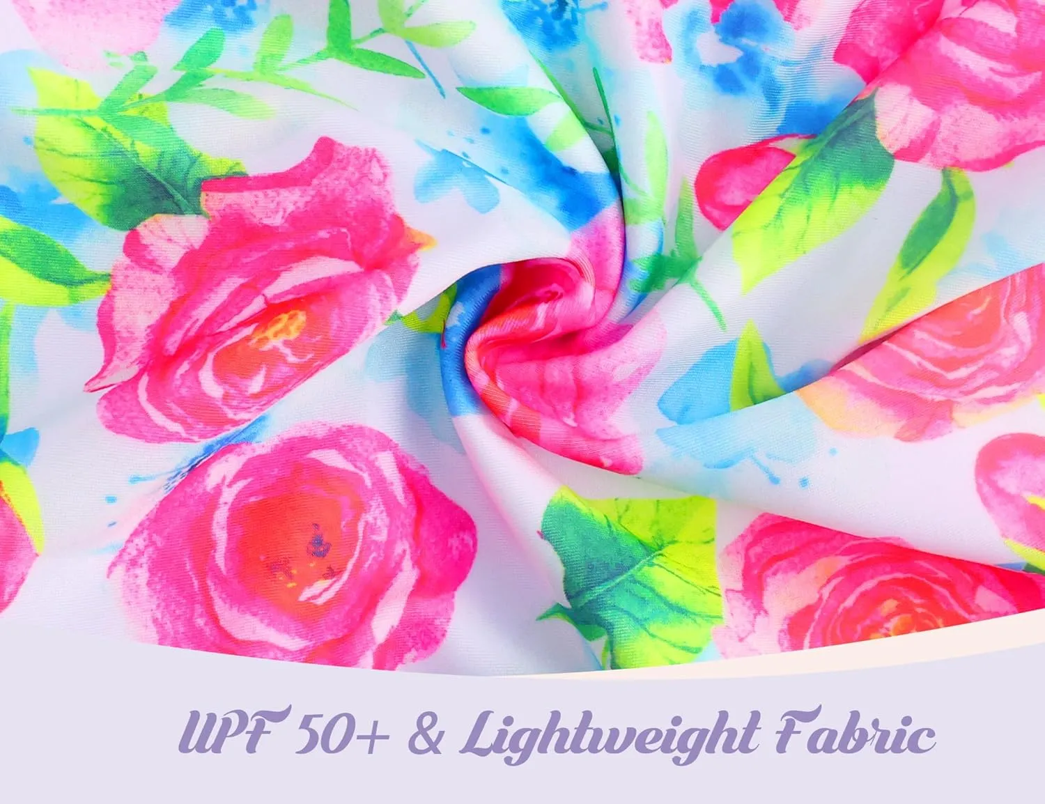 Girls Swimsuits Kids One Piece Sleeveless Swimwear Skirted Bathing Suit Summer Swim Dress with UPF 50  Sun Protection