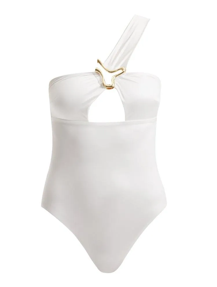 Halin White Swimsuit