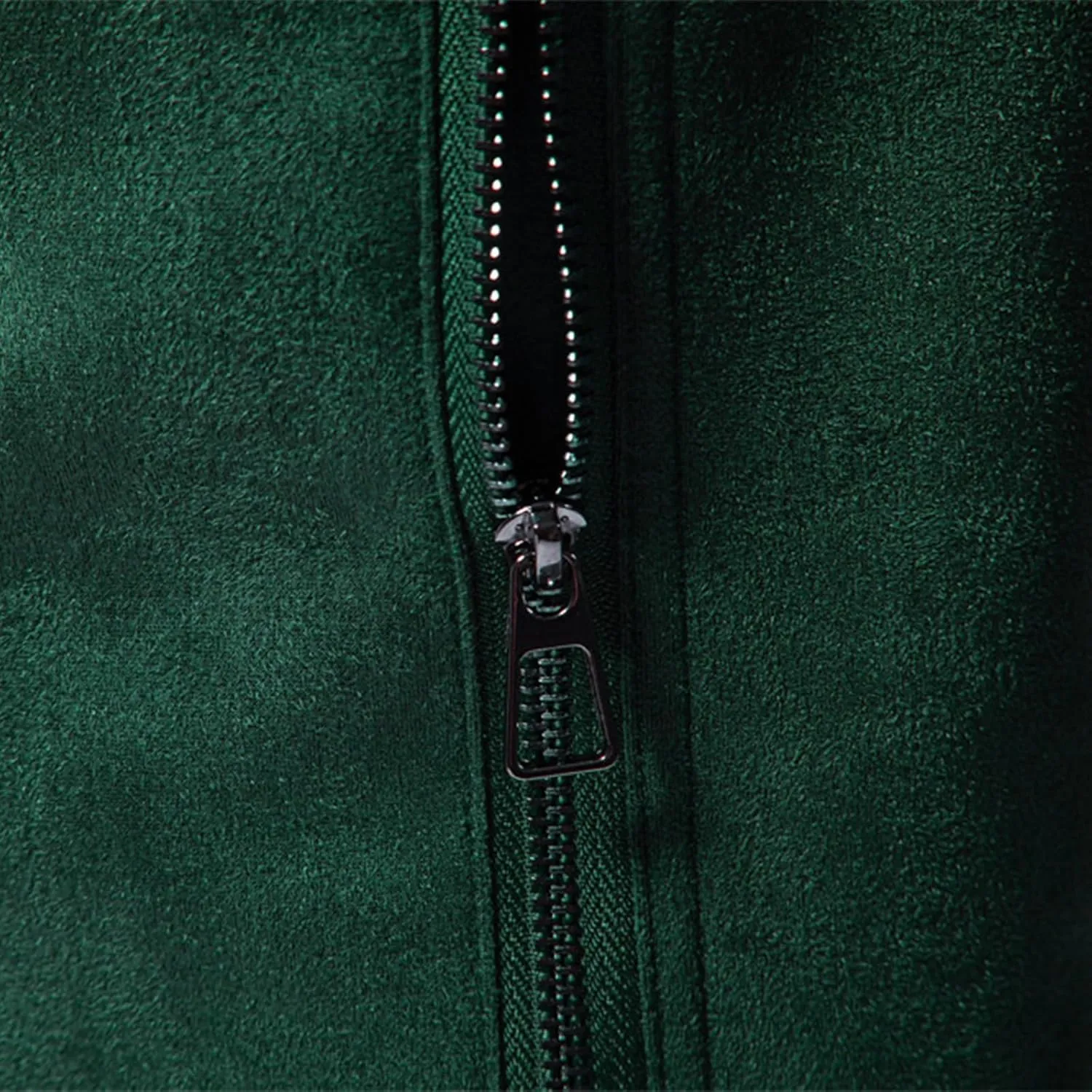 Hulpvktsgiq Men's Casual Suede Bomber Jacket Outerwear Full Zip Up Jackets Vintage Faux Leather Varsity Jacket