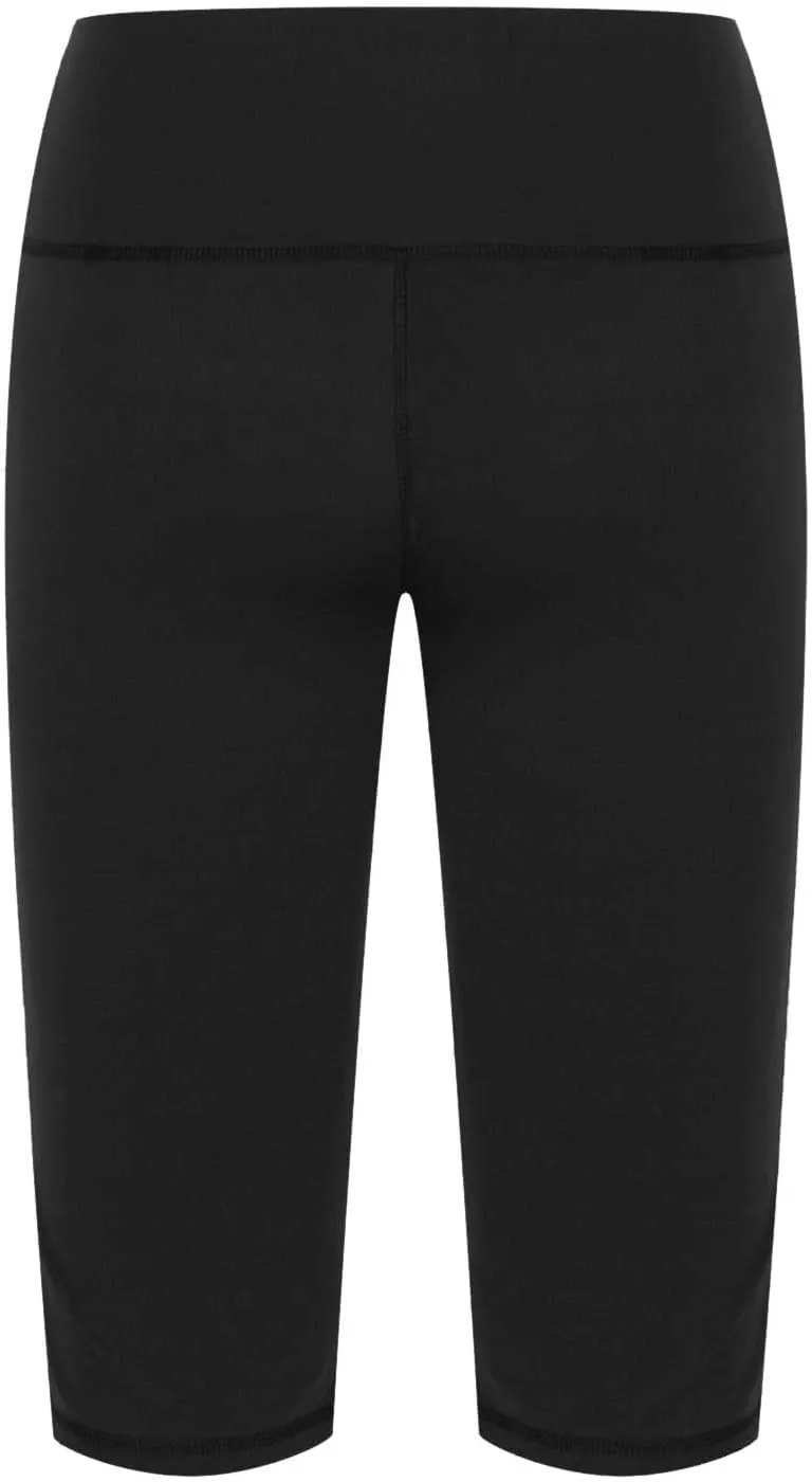 Hvyesh Womens High Waisted Yoga Capri Leggings Tummy Control Stretchy Pants Workout Shorts Gym Active Exercise