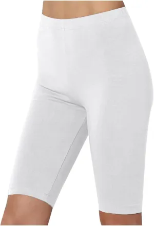 Hvyesh Womens High Waisted Yoga Capri Leggings Tummy Control Stretchy Pants Workout Shorts Gym Active Exercise