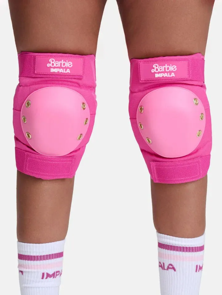 Impala Barbie Pink Adult Protective Skate 3 Pad Set