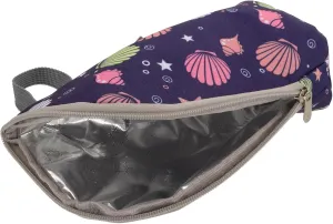 Insulated Bottle Bag Portable Feeding Bottle Sleeve for Travel Design for Warm Keeping Cute Shell Pattern for Nursing Moms and Daycare