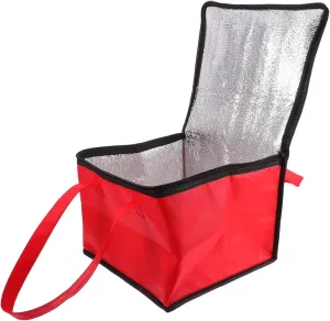 Insulated Pizza Bag Portable Cooler Bag for Fresh Seafood Pizza Storage Container