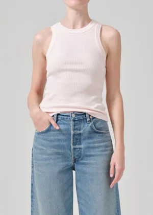 Isabel Rib Tank in Cameo