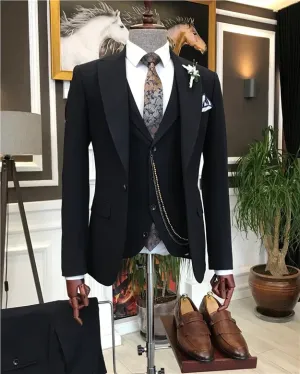 ITALIAN FIT MEN'S CHARADE SUIT BY ITALIAN VEGA® (3-Piece)