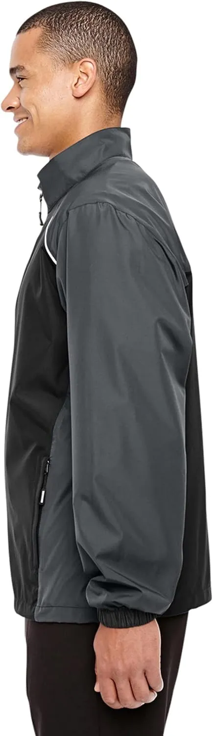 JH DESIGN GROUP Men's Cummins Logo Lightweight Nylon Windbreaker Jacket