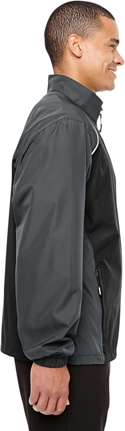 JH DESIGN GROUP Men's Cummins Logo Lightweight Nylon Windbreaker Jacket