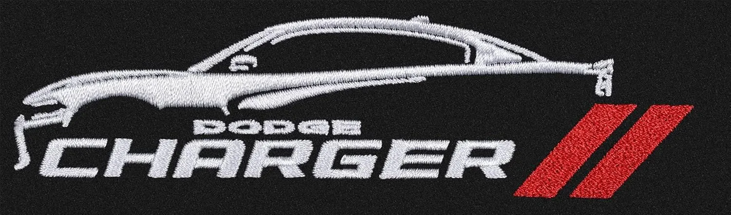 JH DESIGN GROUP Men's Dodge Charger Lightweight Nylon Windbreaker Jacket