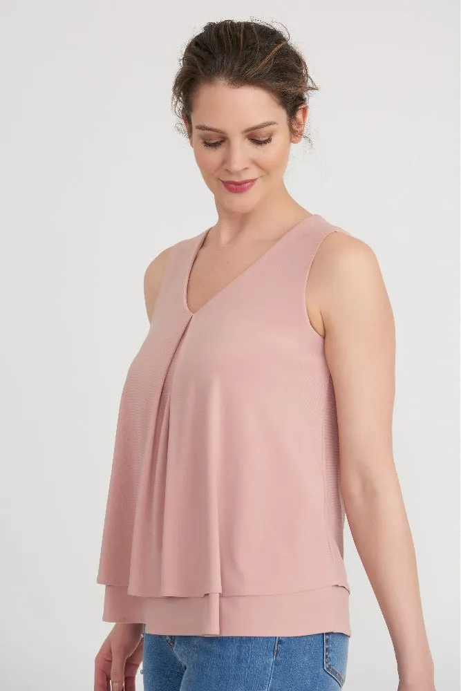 Joseph Ribkoff Sleeveless Top / Blush Style 203119