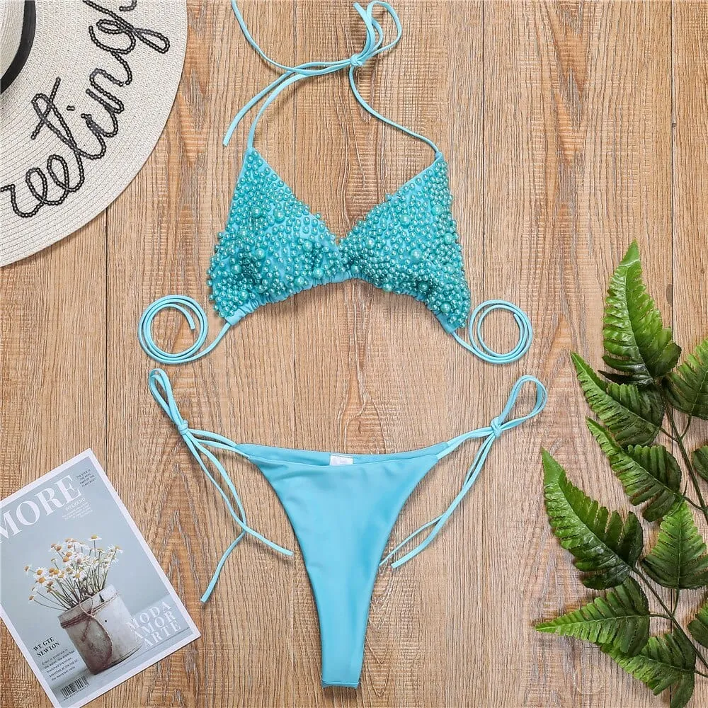 Julieta Pearl Bikini Set