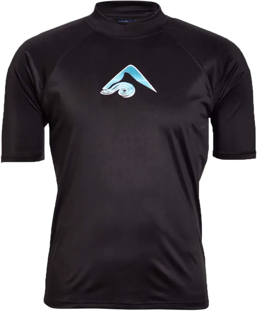 Kanu Surf Mercury Rashguard for Men UPF 50  Sun Protection Swim Shirts Rash Guard for Men