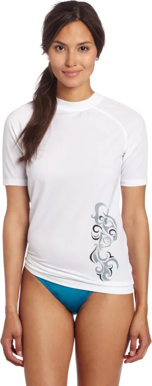 Kanu Surf Women's Breeze UPF 50 Short Sleeved Active Rashguard & Workout Top
