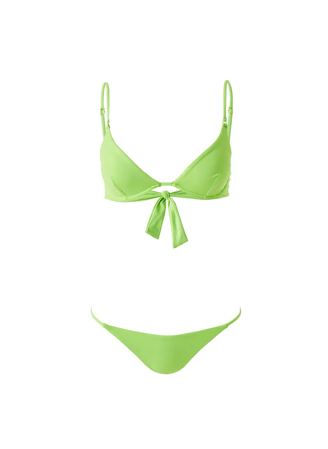 Key Largo Bikini Bottoms - Lime