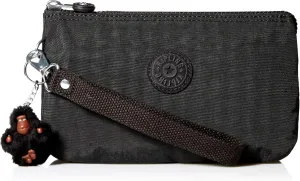 Kipling Womens Creativity Extra Large Wristlet, Versatile Cosmetics Kit, Lightweight Nylon Travel Organizer