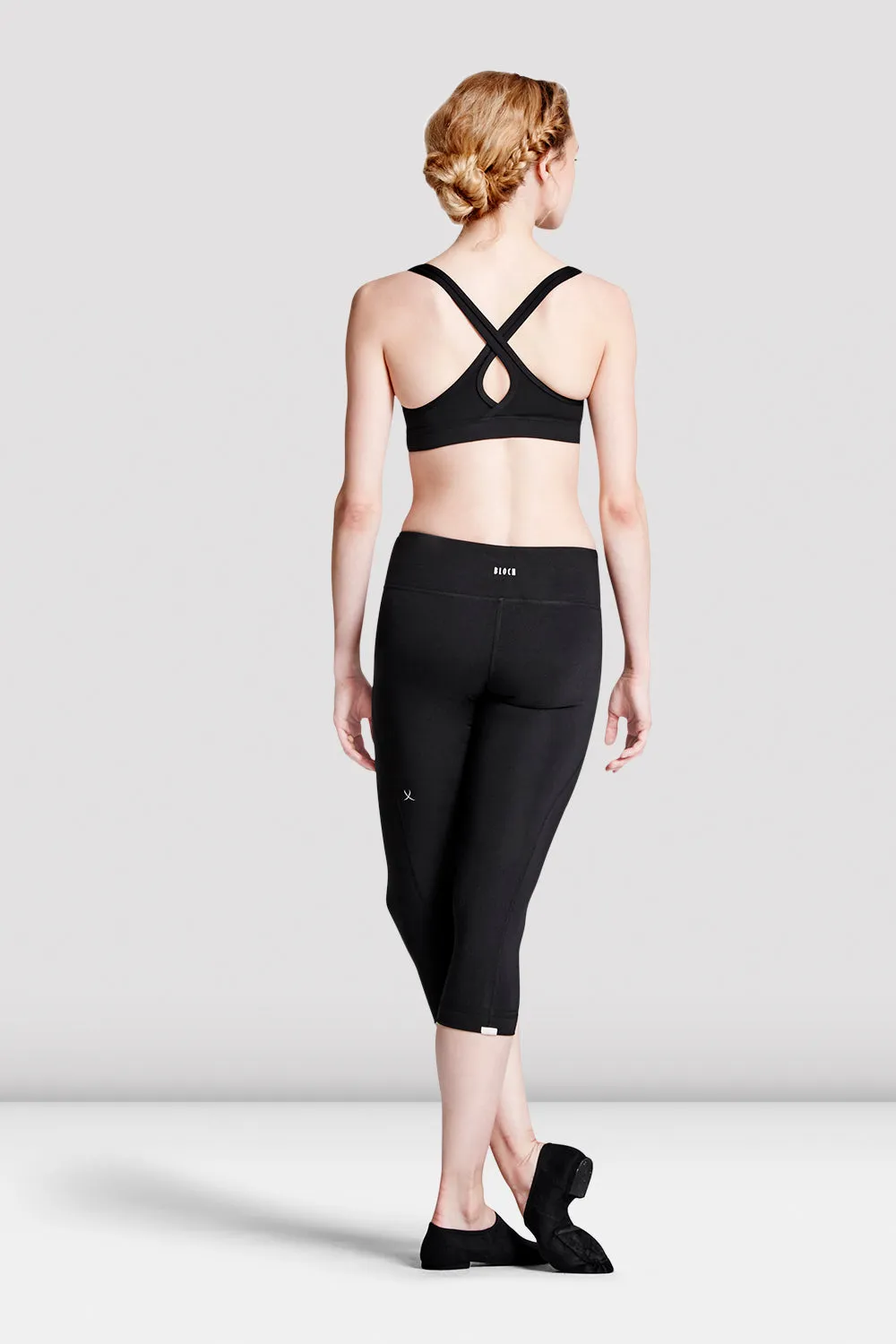 Ladies Keyhole Back Crop Top