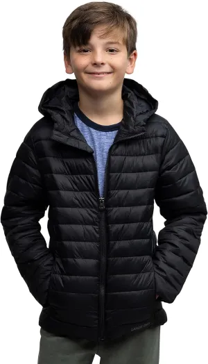 Lands' End Kids Full Zip Lightweight Thermoplume Hooded Jacket (S-XL)